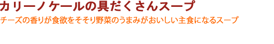 カリーノケールの具だくさんスープ